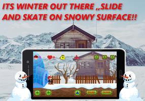 Shivaa Snow Skating Boy :Free 스크린샷 2