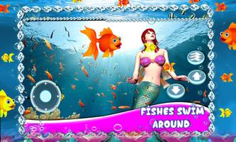 Cute Mermaid Gorgeous Princess Plakat