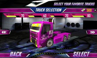 Winter Girls Truck Racing screenshot 3