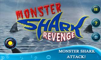 Monster White Shark Revenge 3D capture d'écran 3