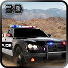 Offroad Police Jeep Chase 3D Zeichen