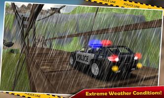 Offroad Police Jeep Chase 3D imagem de tela 3