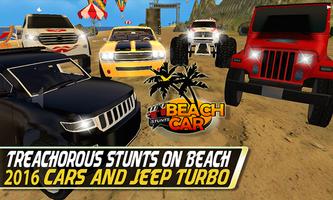 Beach Car Stunt:Hot Coast Wave imagem de tela 3