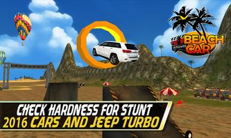 Beach Car Stunt:Hot Coast Wave Cartaz