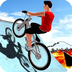 BMX自行車不可能的軌道：地板是熔岩 APK 下載