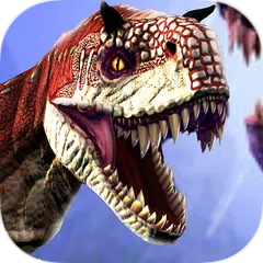 T-Rex dinosaurio cazador la ciudad: lanzacohetes