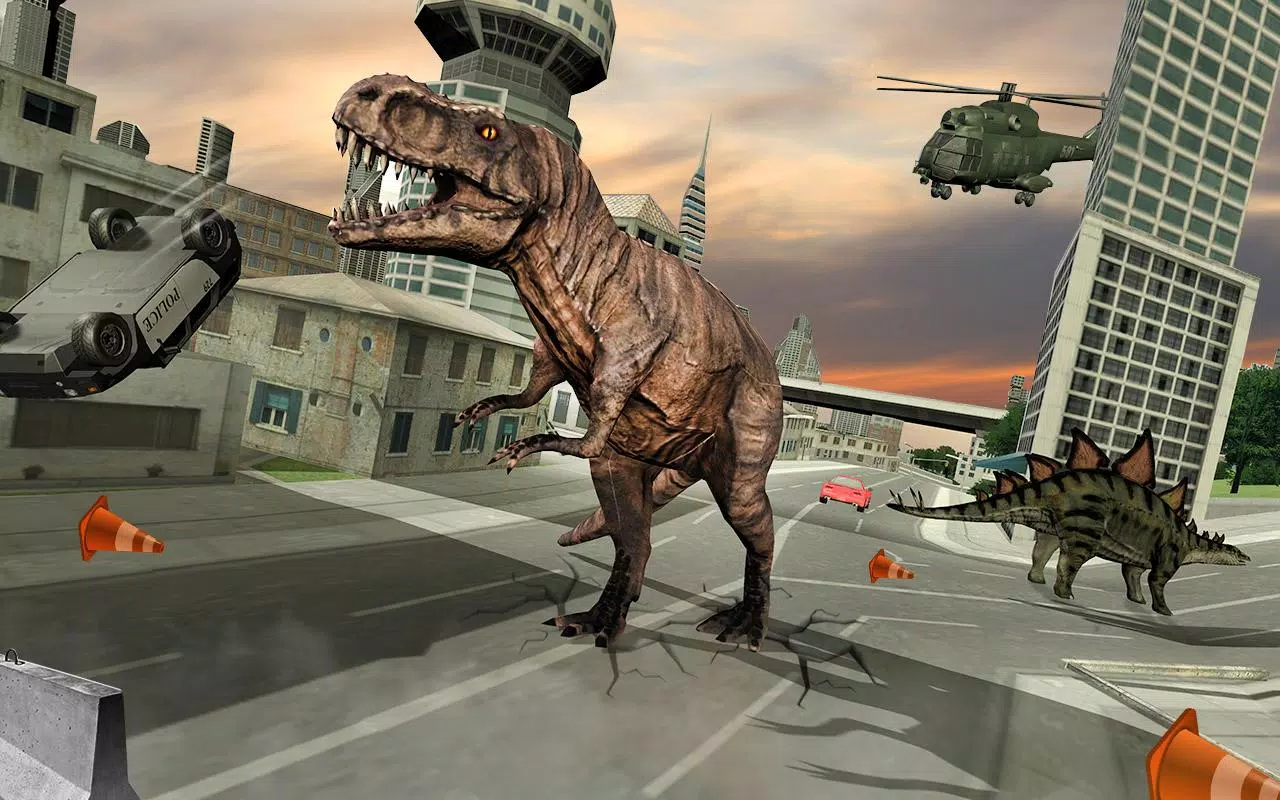 jogo do Tiranossauro Rex destruindo a cidade, NY Rex, Jogo de dinossauro,  joguinho de dinossauros 