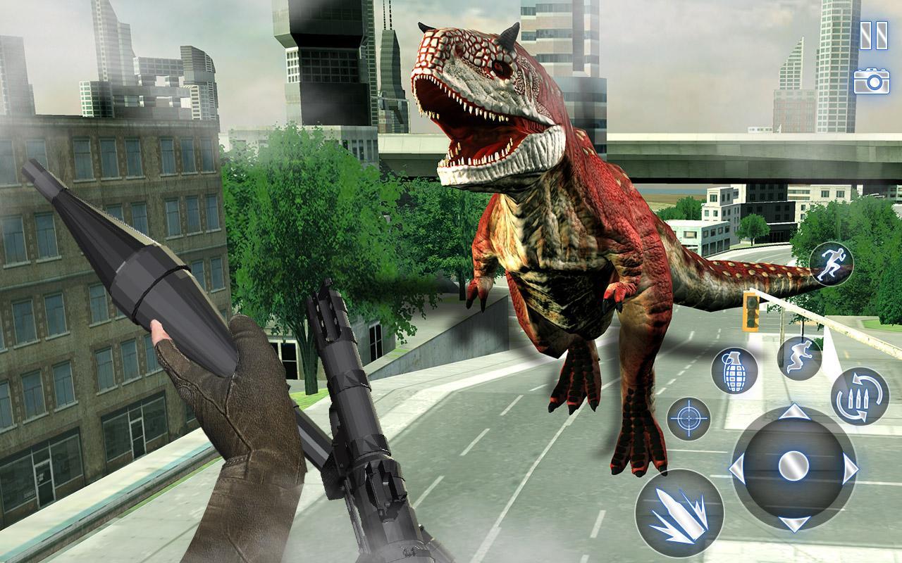 T-Rex Dinosaur Hunter: Rocket Launcher Game for Android - APK Download