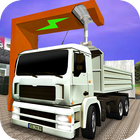 Truck Transport Raw Material icône