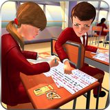 Genius Girl School Simulator biểu tượng