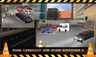 Limo Car Driving Simulator 3D imagem de tela 1