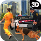 Police Dog Chase:Crazy Rush 3D biểu tượng