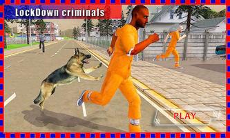 Police Dog Chase:Crazy Rush 3D पोस्टर