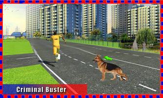 Police Dog Chase:Crazy Rush 3D स्क्रीनशॉट 1