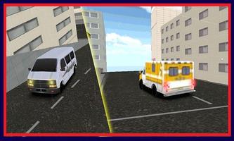 Sharp Cargo Van Simulator 3D capture d'écran 1