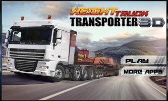 Transporter Truck Simulator 3D-poster
