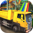 Water slide construction:  crane operator APK