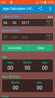 Age Calculator LIVE Plus الملصق