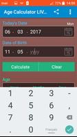 Age Calculator LIVE Plus تصوير الشاشة 2