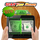 Money scanner-FAKE/REAL-prank icône