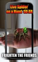 Live Spider on a Hand 3D AR 截图 1