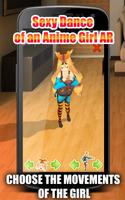 Sexy dance anime girl AR imagem de tela 3