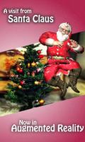 A visit from santa claus AR Affiche