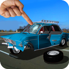 Crash VAZ Lada 2106 Old Tuning أيقونة