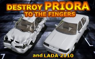 Car Crash VAZ Lada 2110 Priora screenshot 2