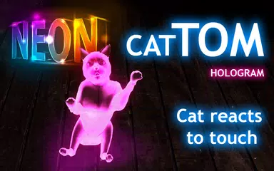 Neon Cat Tom Hologram APK download