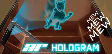 AR Hologram Cat Tom