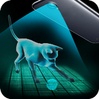 AR Hologram Cat Tom simgesi