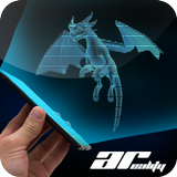 AR Hologram Flying Dragon icône