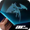 APK AR Hologram Flying Dragon