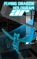 AR Hologram Flying Dragon poster
