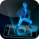 AR Hologram Twerk Dance Girl APK