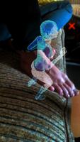 برنامه‌نما AR Hologram Twerk Dance Girl عکس از صفحه