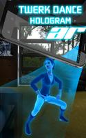 AR Hologram Twerk Dance Girl syot layar 2