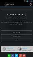 A Safe Site ? poster