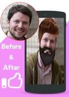 Men Hair Style Editor Ekran Görüntüsü 1