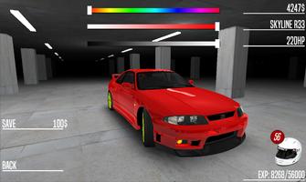 Japan Drag Racing 3D capture d'écran 1