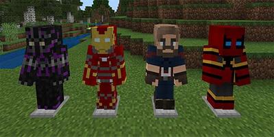 MOD Avengers Infinity War Addon MCPE 海报