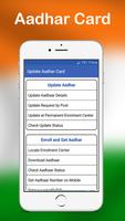 Aadhar Card,Check Status,Update,Download تصوير الشاشة 1