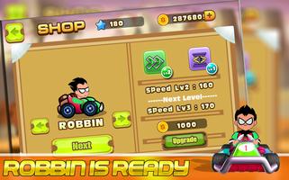 Raven Racing with heros screenshot 1