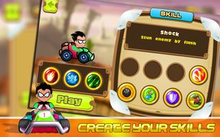 Raven Racing with heros screenshot 2