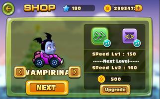 vampire girl racing screenshot 1