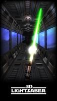 3D Lightsaber for Star Wars الملصق