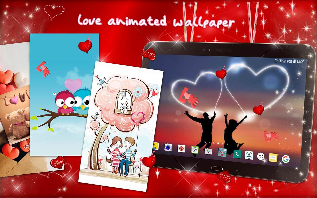 Wallpaper Animasi Cinta Indah Gambar APK Download Gratis
