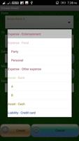 Pocket Expense Manager And Tracker اسکرین شاٹ 3