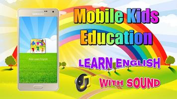 Kids Learn English ABC 123 with Sound Affiche